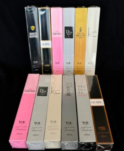 Perfune 45ml diversas fragrâncias